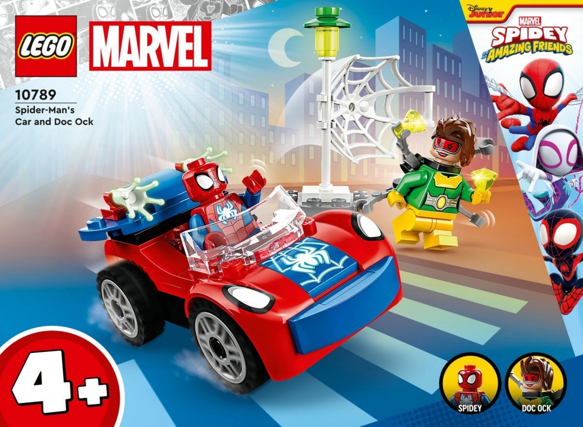 Bricks Super Heroes 10789 La voiture de Spider-Man et Doc Ock